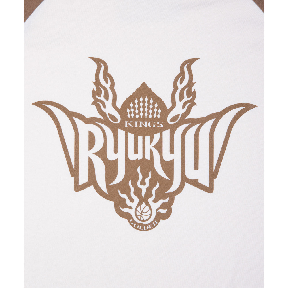 【新商品】ラグラン RYUKYU  ロゴTシャツ [BRN] 詳細画像 ブラウン 5