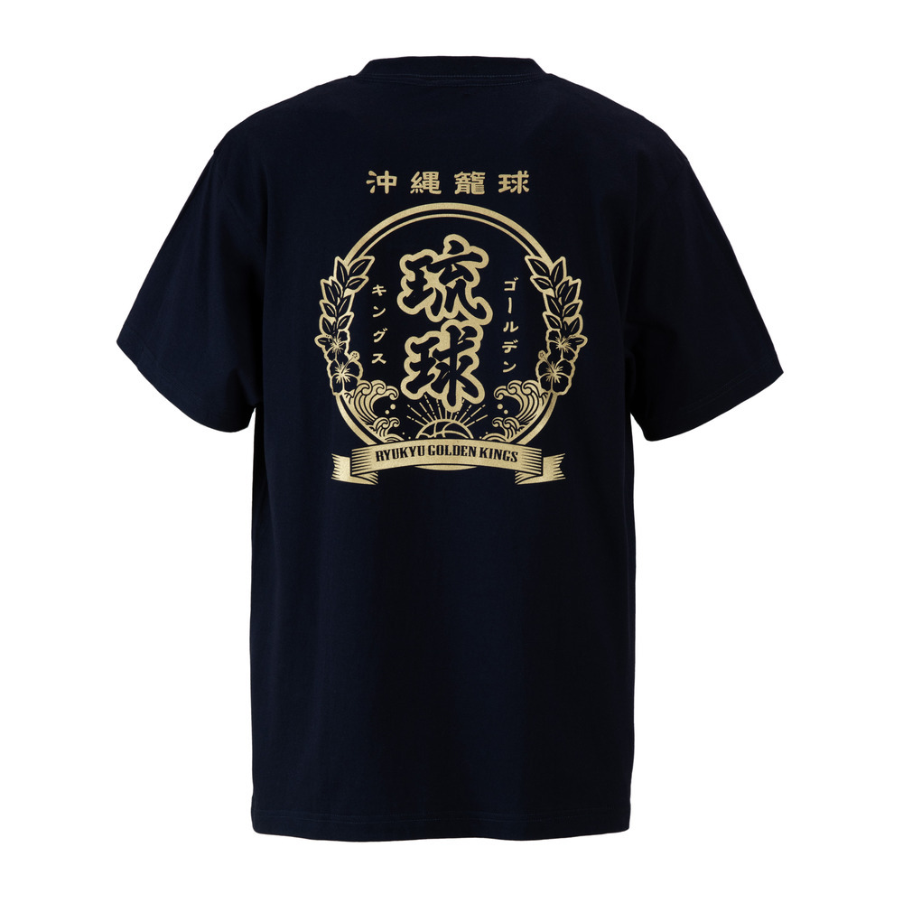 【新商品】沖縄籠球  泡盛Tシャツ 詳細画像 ネイビー 3