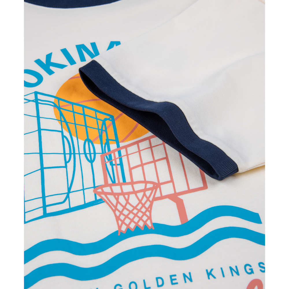 【新商品】RGK BASKET BALL リンガーTシャツ 詳細画像 ベージュ 6