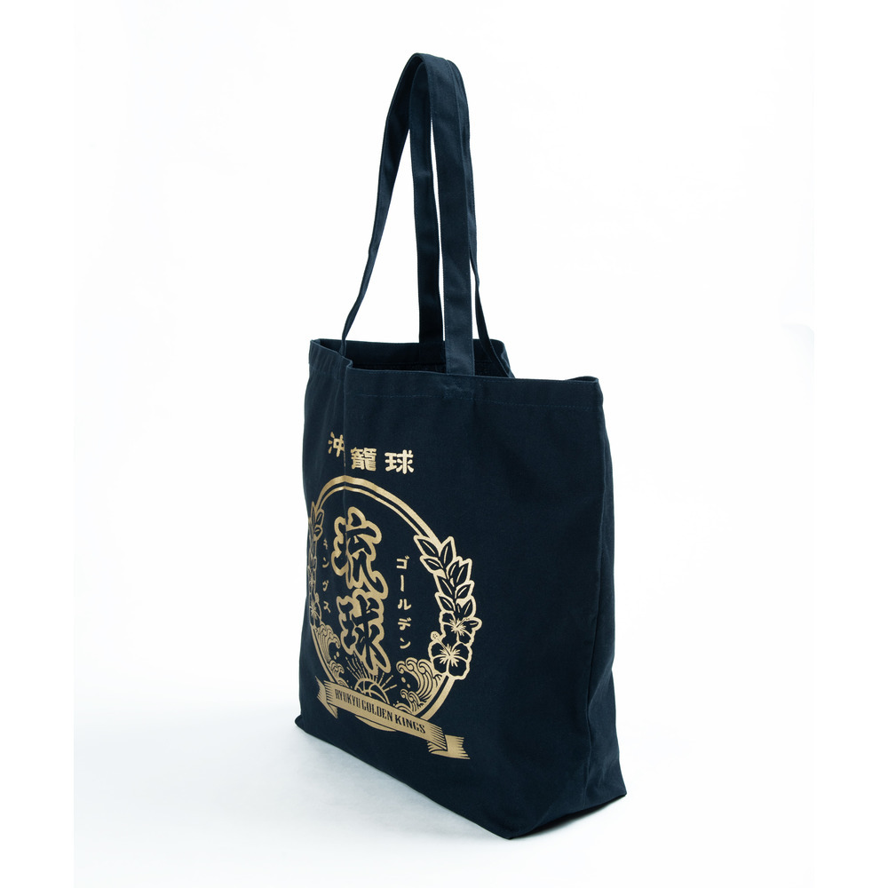 【新商品】沖縄籠球  泡盛トートバッグ 詳細画像 ネイビー 2