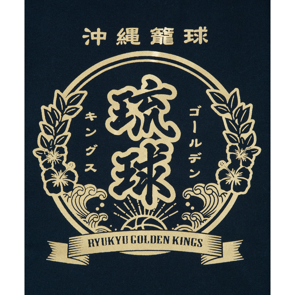 【新商品】沖縄籠球  泡盛トートバッグ 詳細画像 ネイビー 5