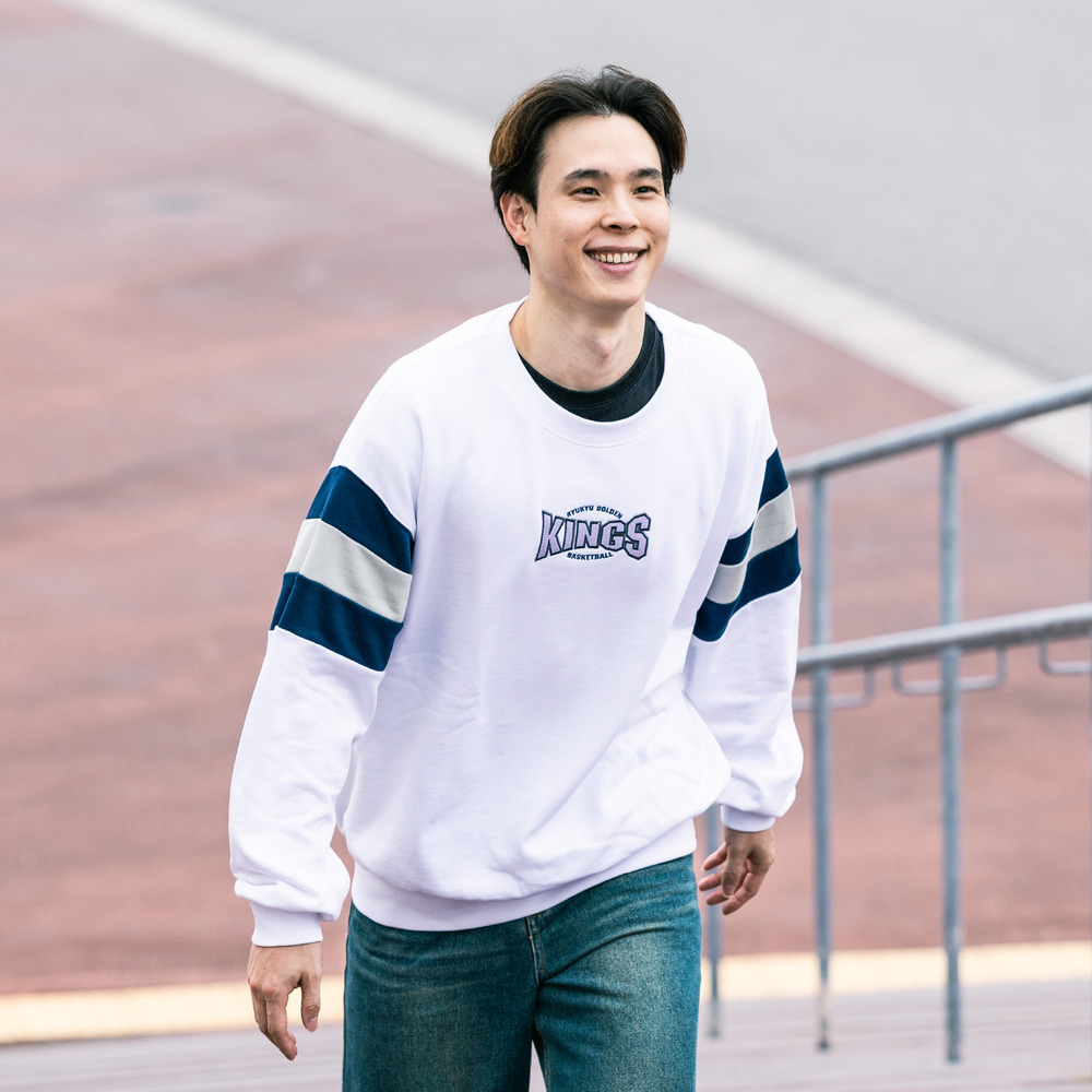 【新商品】KINGSクルーネック スウェット 詳細画像 ホワイト 1