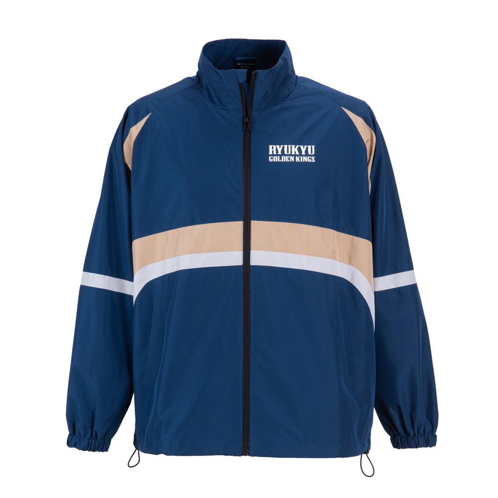 新商品】KINGSナイロン ジャケット25-26 [BEI-NVY]｜琉球ゴールデン