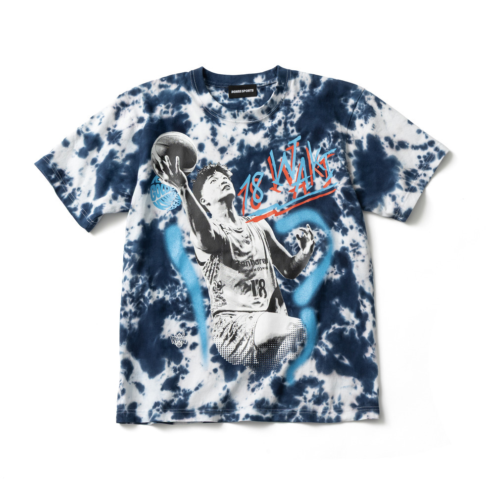【BEAMS SPORTS&times;KINGS】BEAMS SPORTS　#18 WAKIタイダイTシャツ