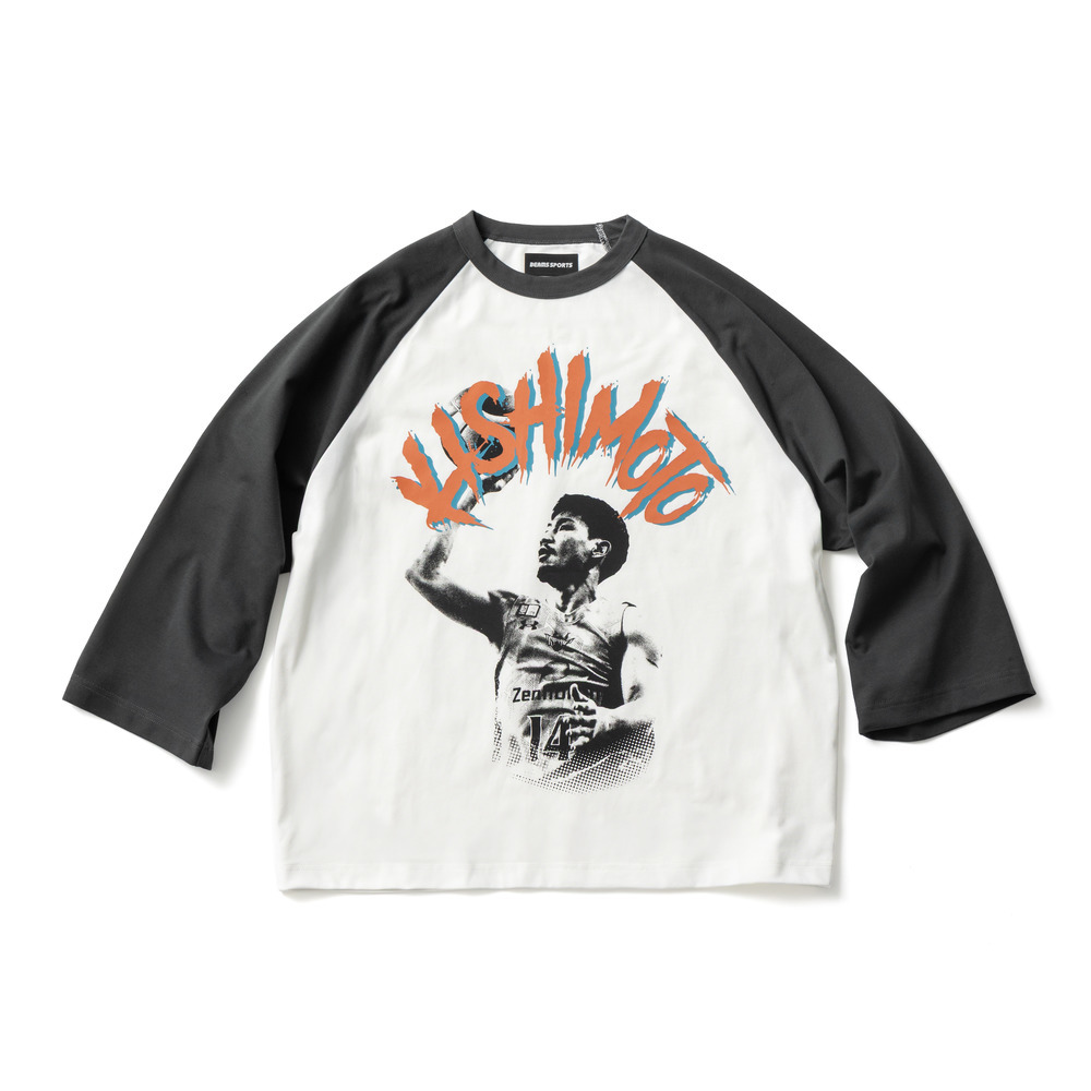【BEAMS SPORTS&times;KINGS】BEAMS SPORTS　#14 KISHIMOTOロングスリーブTシャツ