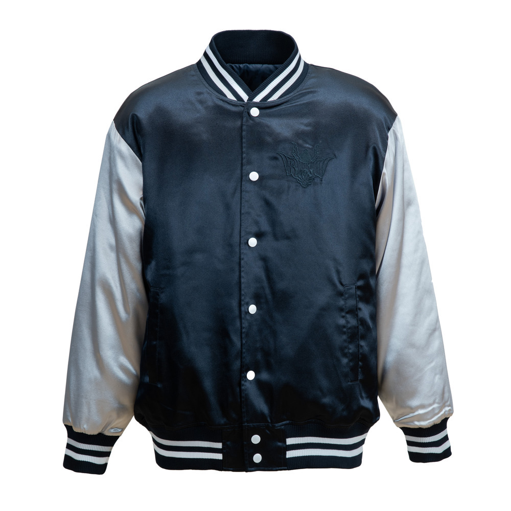 【新商品】KINGS サテンスタジャン [NVY] 詳細画像 ネイビー 3