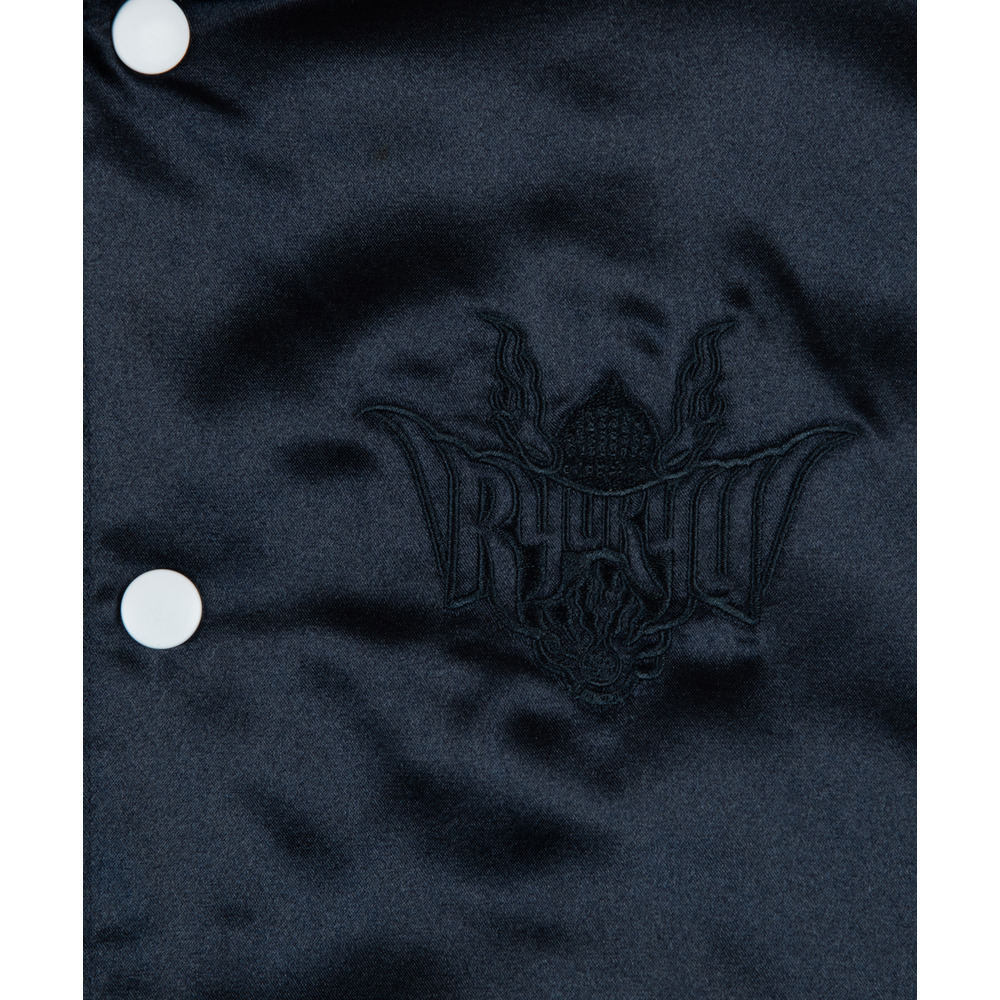 【新商品】KINGS サテンスタジャン [NVY] 詳細画像 ネイビー 5