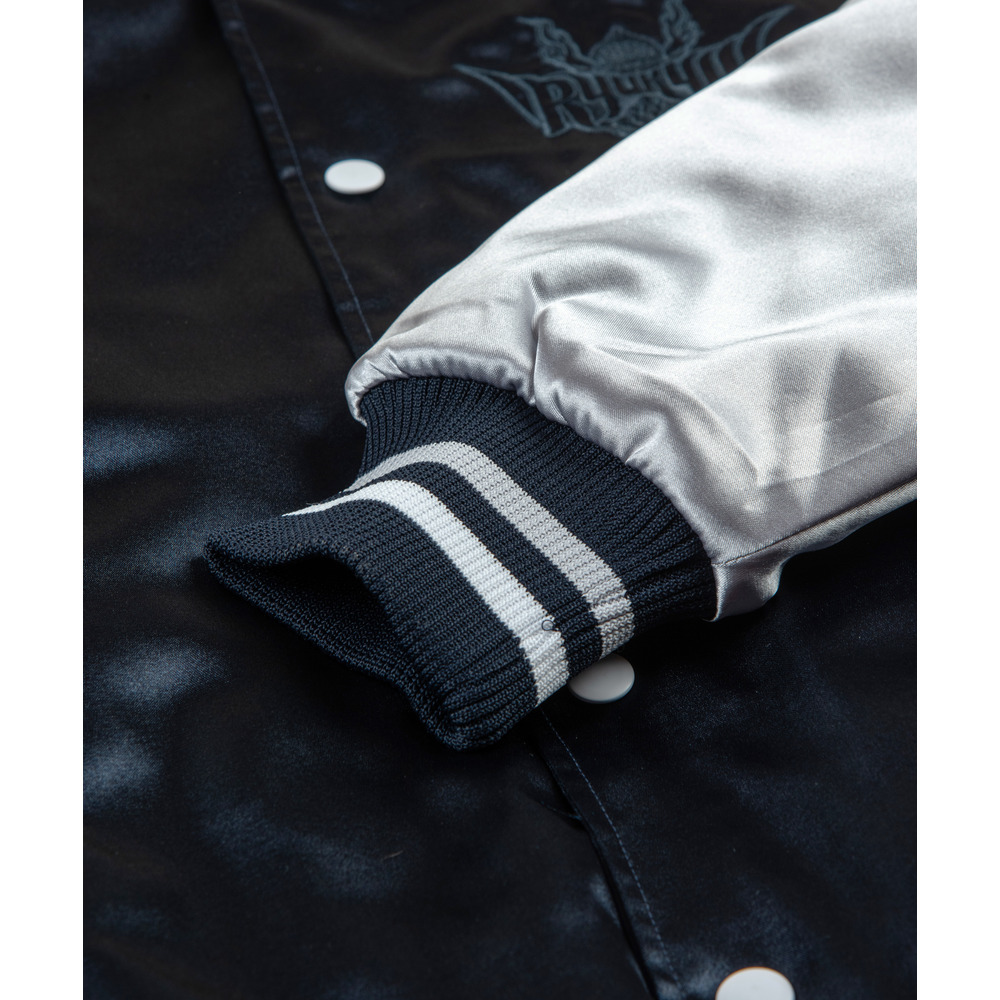 【新商品】KINGS サテンスタジャン [NVY] 詳細画像 ネイビー 7