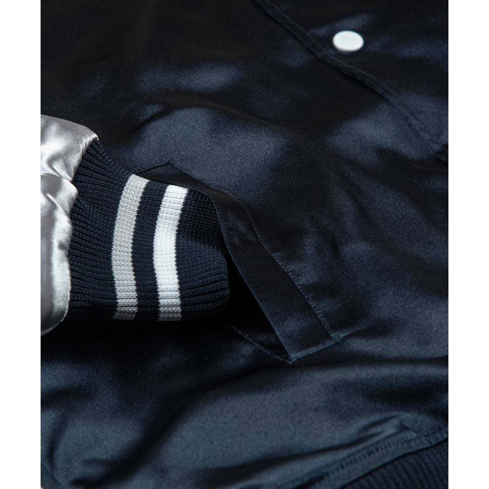 【新商品】KINGS サテンスタジャン [NVY] 詳細画像 ネイビー 8