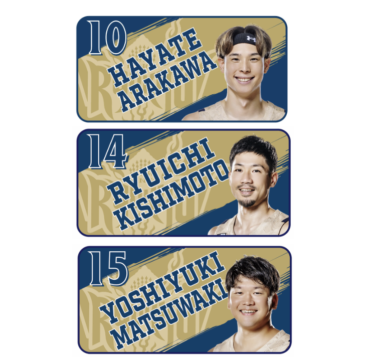 【新商品】シークレット選手ハーフミニタオル 詳細画像 - 2