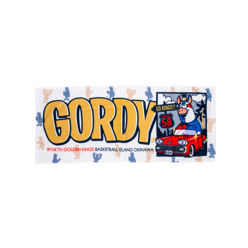 【新商品】フェイスタオル [Gordy Driving] 詳細画像 - 1
