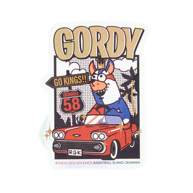 【新商品】ステッカー [Gordy Driving]
