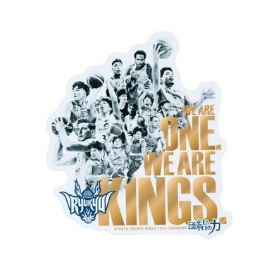 【新商品】団結の力 ステッカー 2025-26