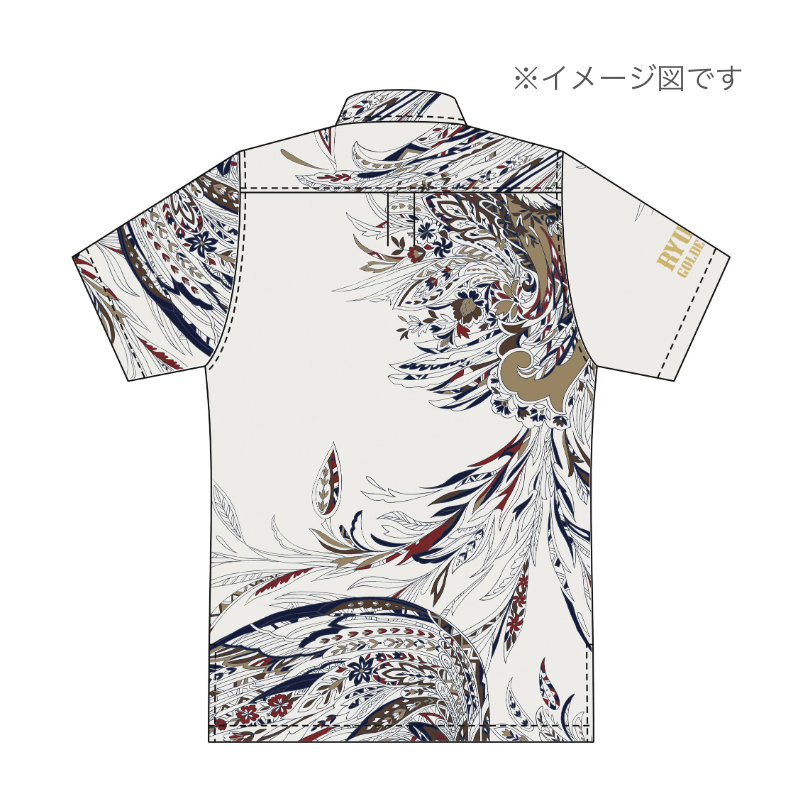 【事前予約販売】キングスかりゆしウェア2026モデル[WHT]*8月上旬より順次発送予定* 詳細画像 ホワイト 3