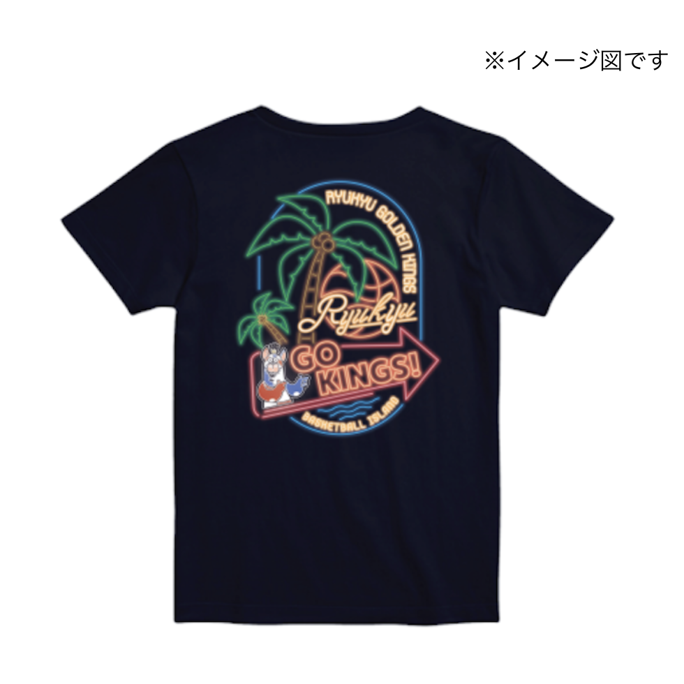 【新商品】26-27RGKネオンTシャツ 詳細画像 ネイビー 2