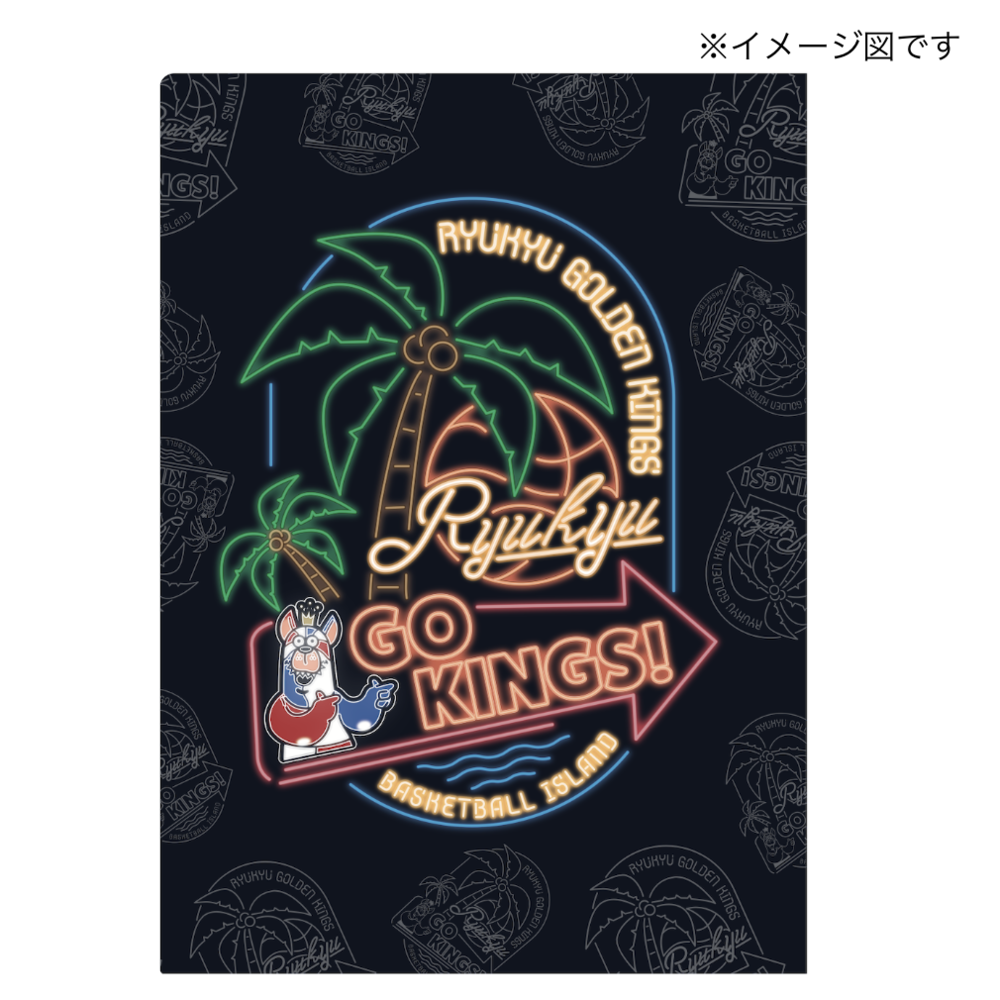 【新商品】26-27RGKネオンクリアファイル 詳細画像 ネイビー 2