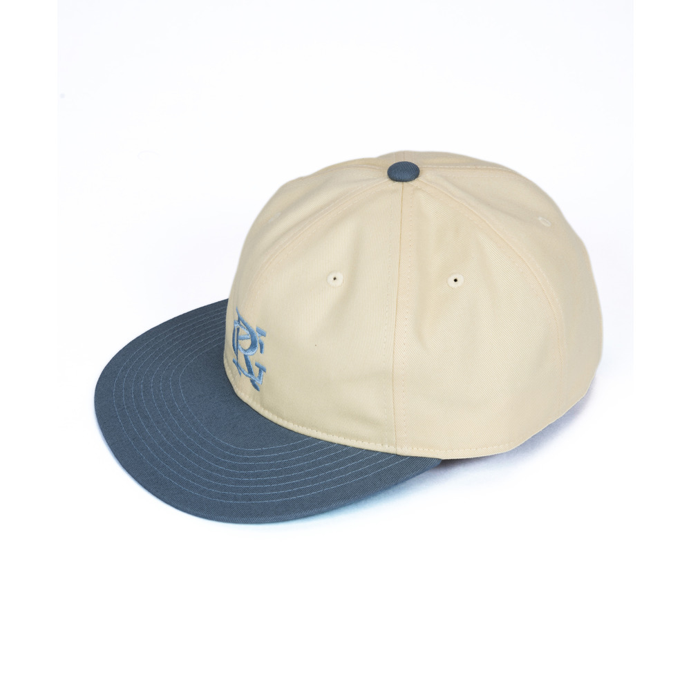 【新商品】ストレートキャップ(26RGK)[LBL&times;BNN] 詳細画像 ライトブルー/イエロー 2