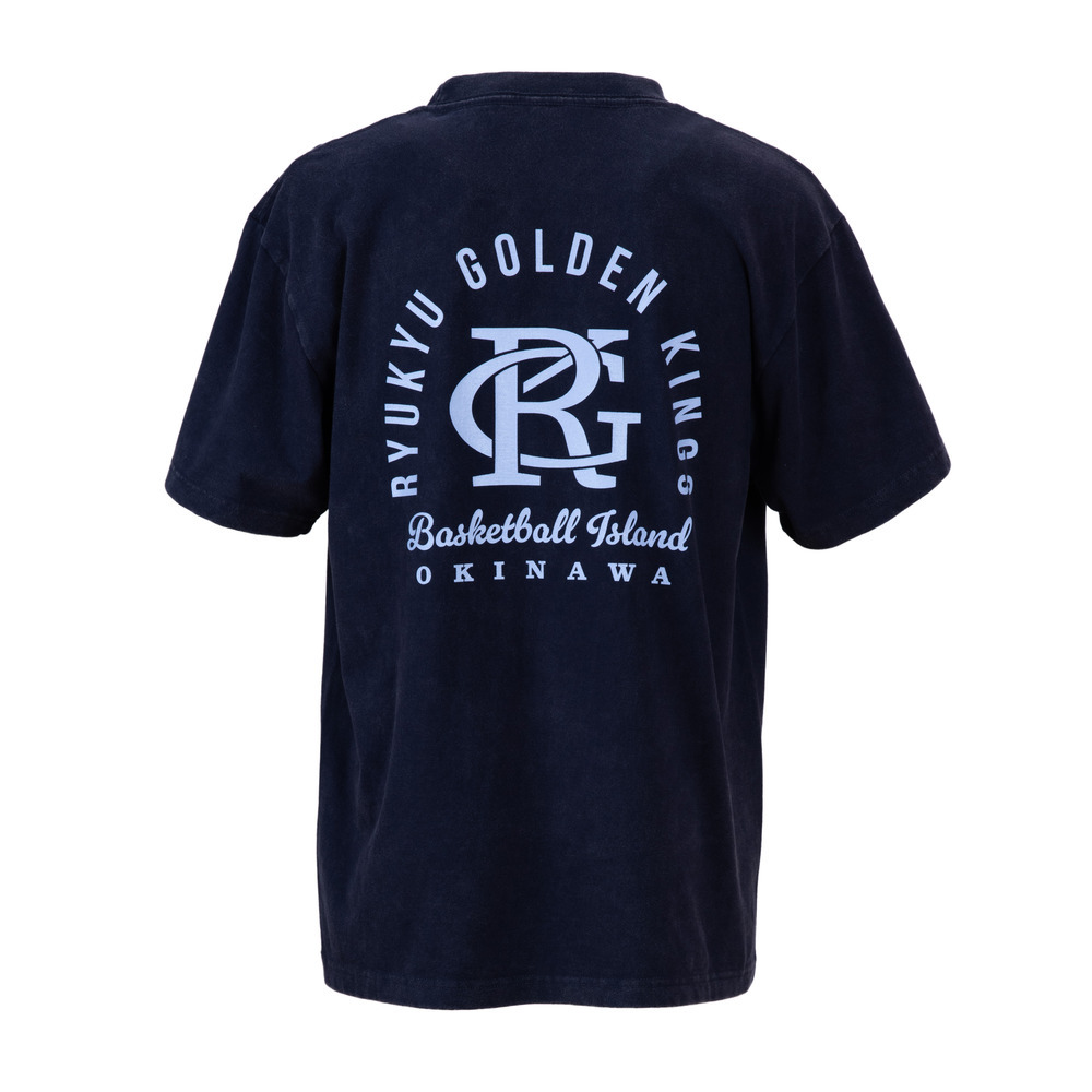 新商品】26RGK LOGO Tシャツ[NVY]｜琉球ゴールデンキングス｜B.LEAGUE