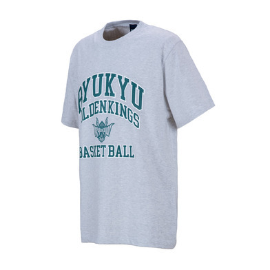 【新商品】RYUKYU ベーシック Tシャツ[ASH×GRN]