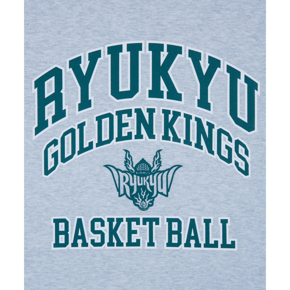 RYUKYU ベーシック Tシャツ[ASH&times;GRN] 詳細画像 アッシュグレー 7