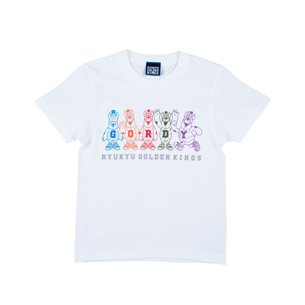 【新商品】キッズGORDY LINEUP Tee[WHT] 詳細画像 ホワイト 1