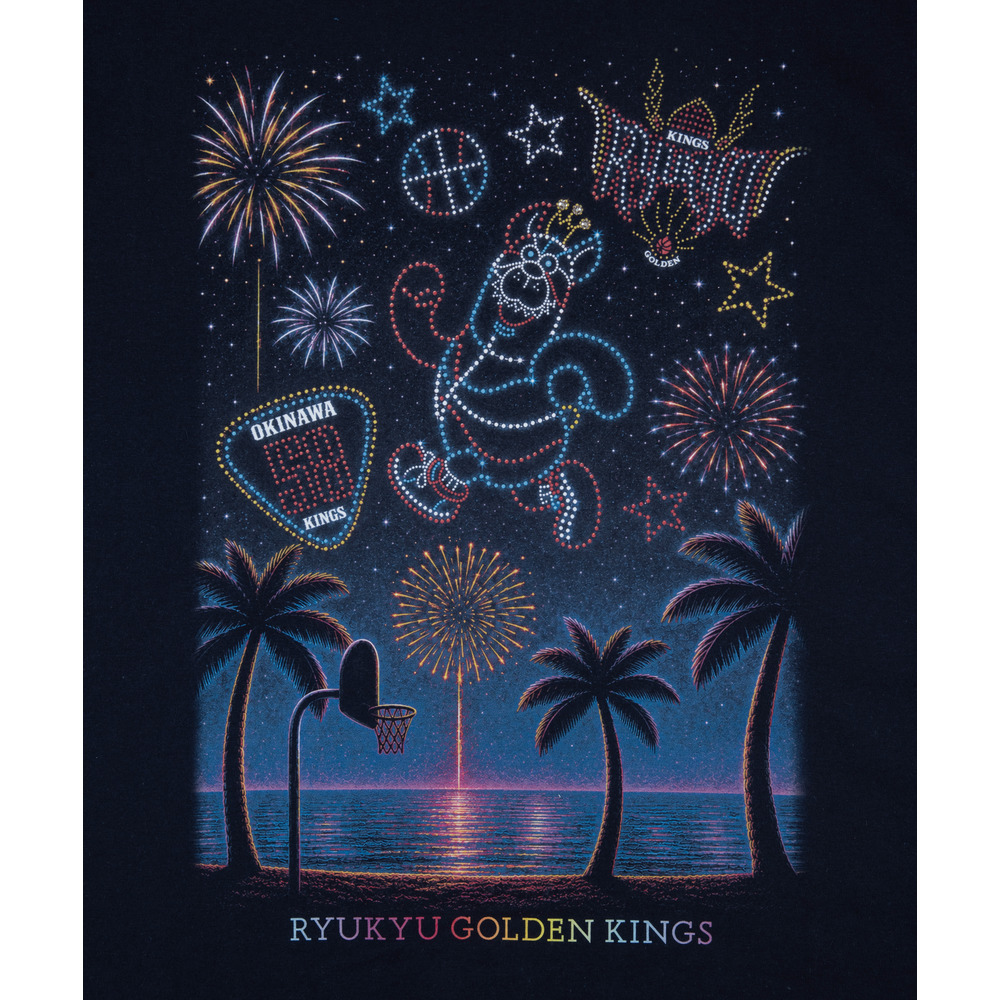【新商品】RGK FIREWORKS TEE 詳細画像 ネイビー 5