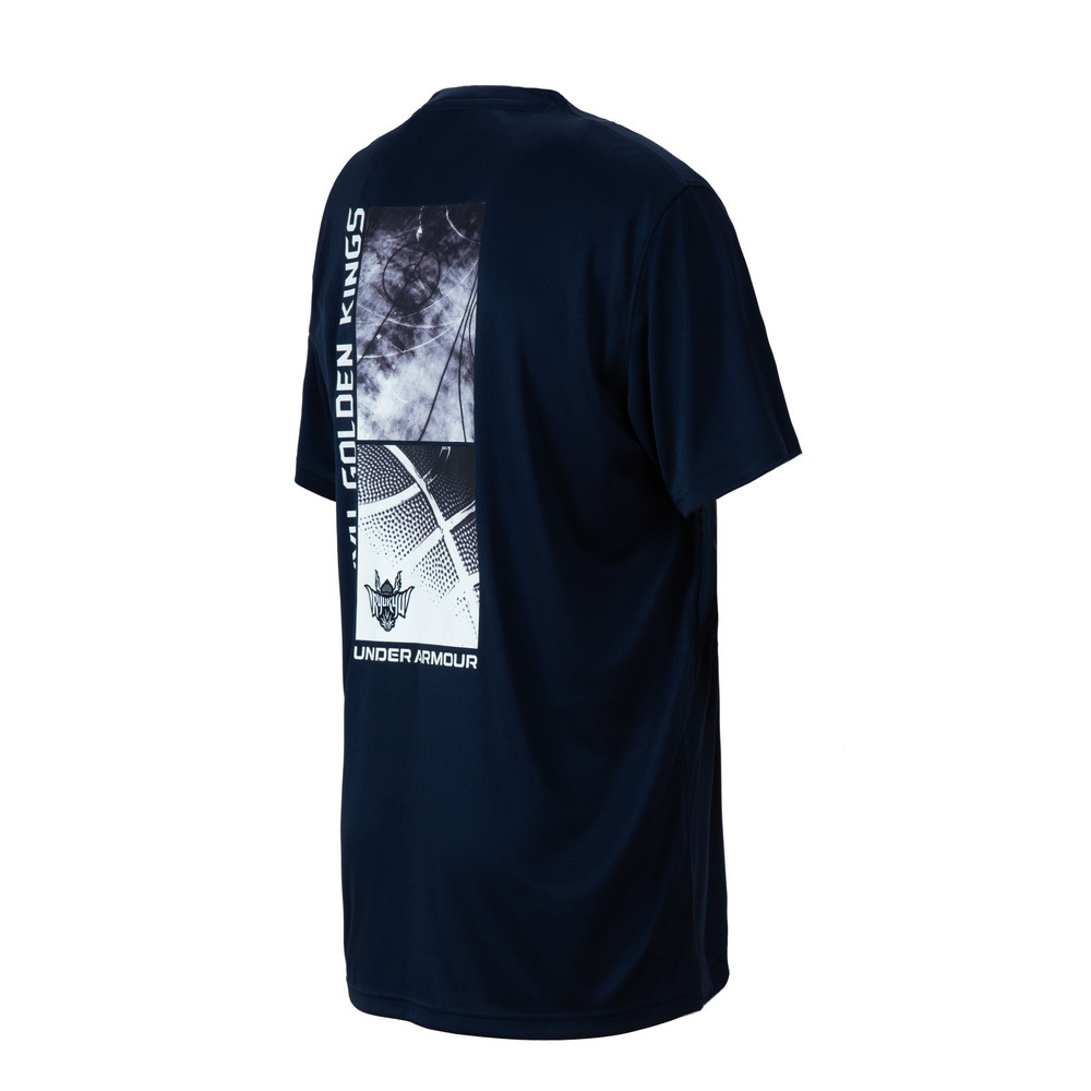 【新商品】26-27 UA BACK PRINTドライTシャツ 詳細画像 ネイビー 1