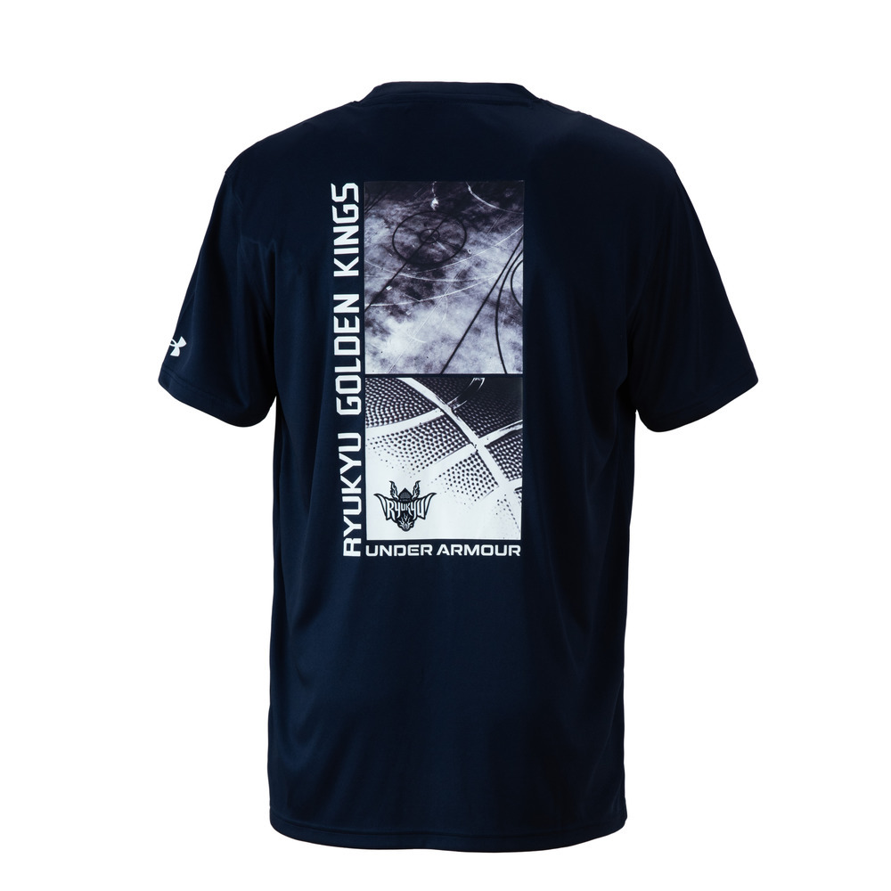 【新商品】26-27 UA BACK PRINTドライTシャツ 詳細画像 ネイビー 3
