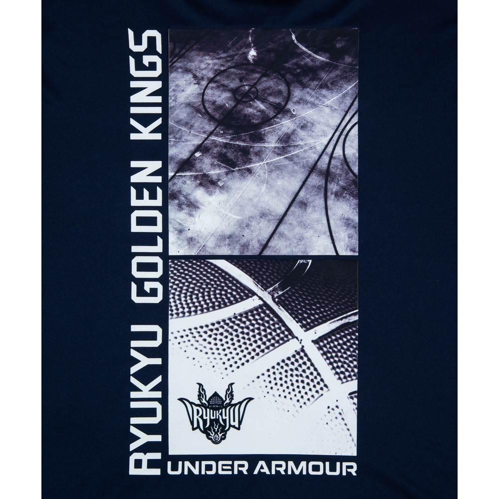【新商品】26-27 UA BACK PRINTドライTシャツ 詳細画像 ネイビー 6