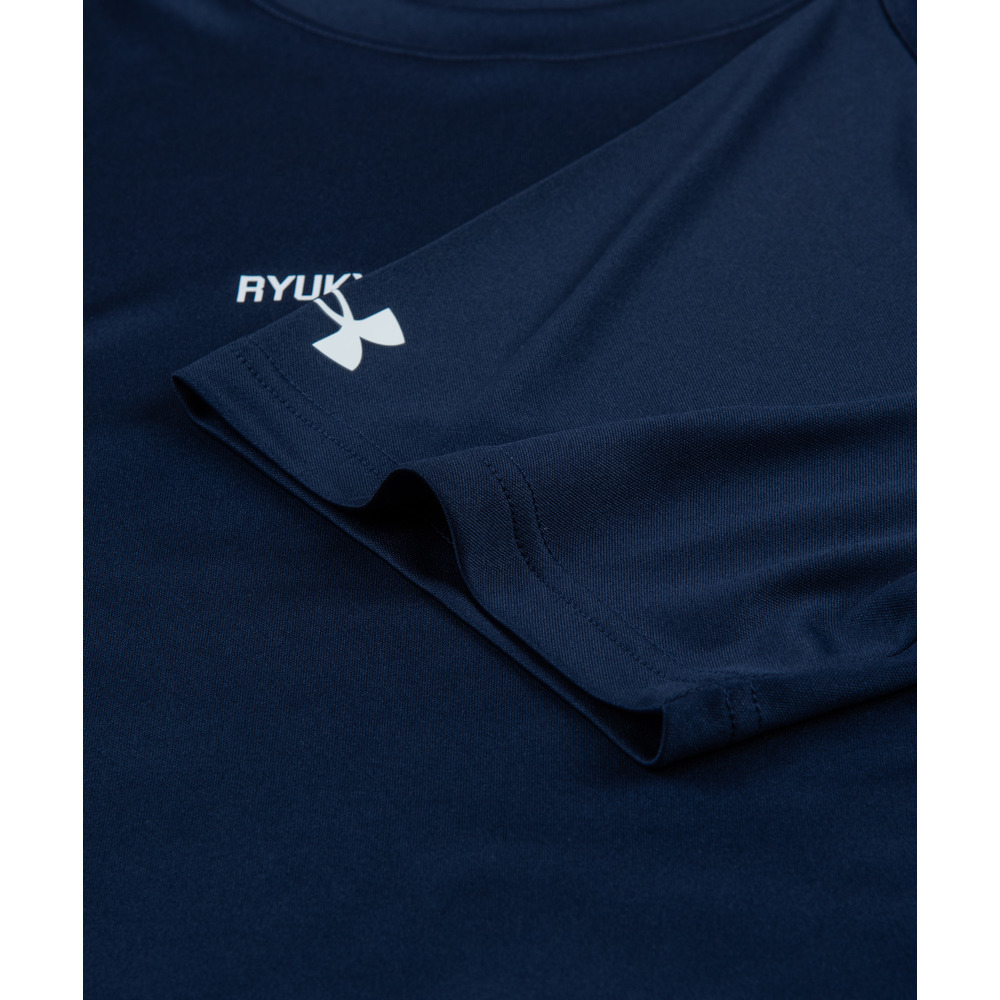 【新商品】26-27 UA BACK PRINTドライTシャツ 詳細画像 ネイビー 7