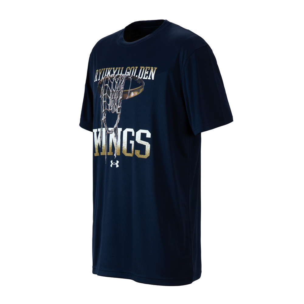【新商品】26-27 UA BASKETBALLドライTシャツ 詳細画像 ネイビー 1