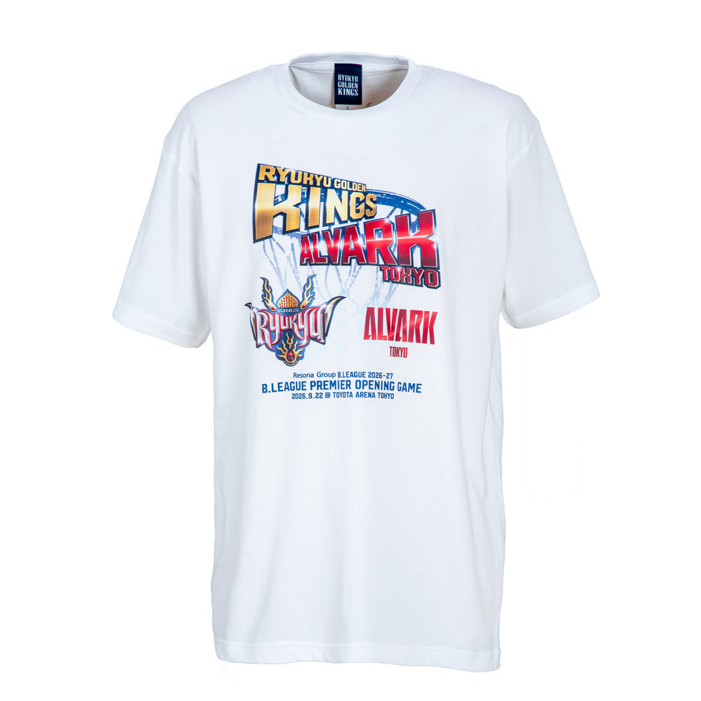 【新商品】26-27 B.PREMIER開幕記念Tシャツ*9/12(土) 10:00より販売開始* 詳細画像 ホワイト 3