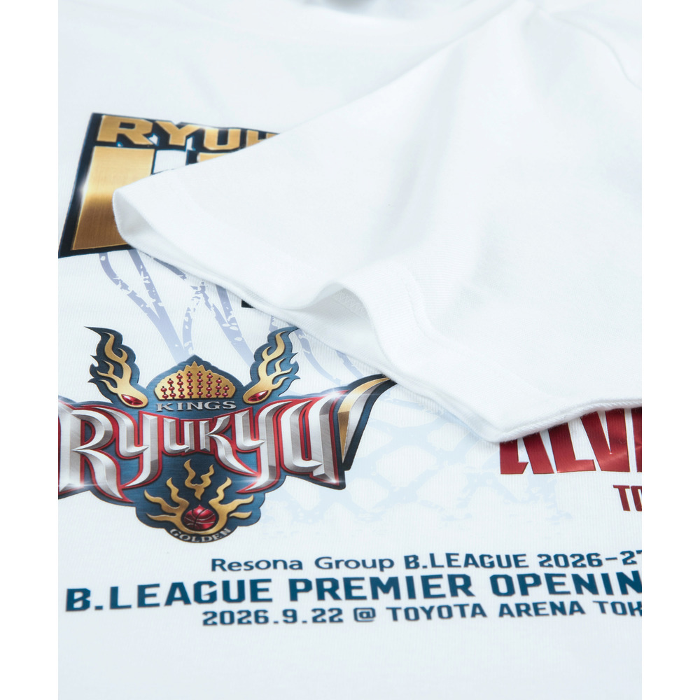 【新商品】26-27 B.PREMIER開幕記念Tシャツ*9/12(土) 10:00より販売開始* 詳細画像 ホワイト 7