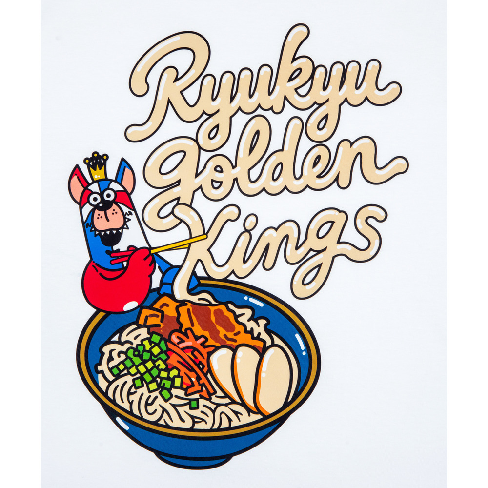 【新商品】ゴーディー沖縄そばTシャツ 詳細画像 ホワイト 5