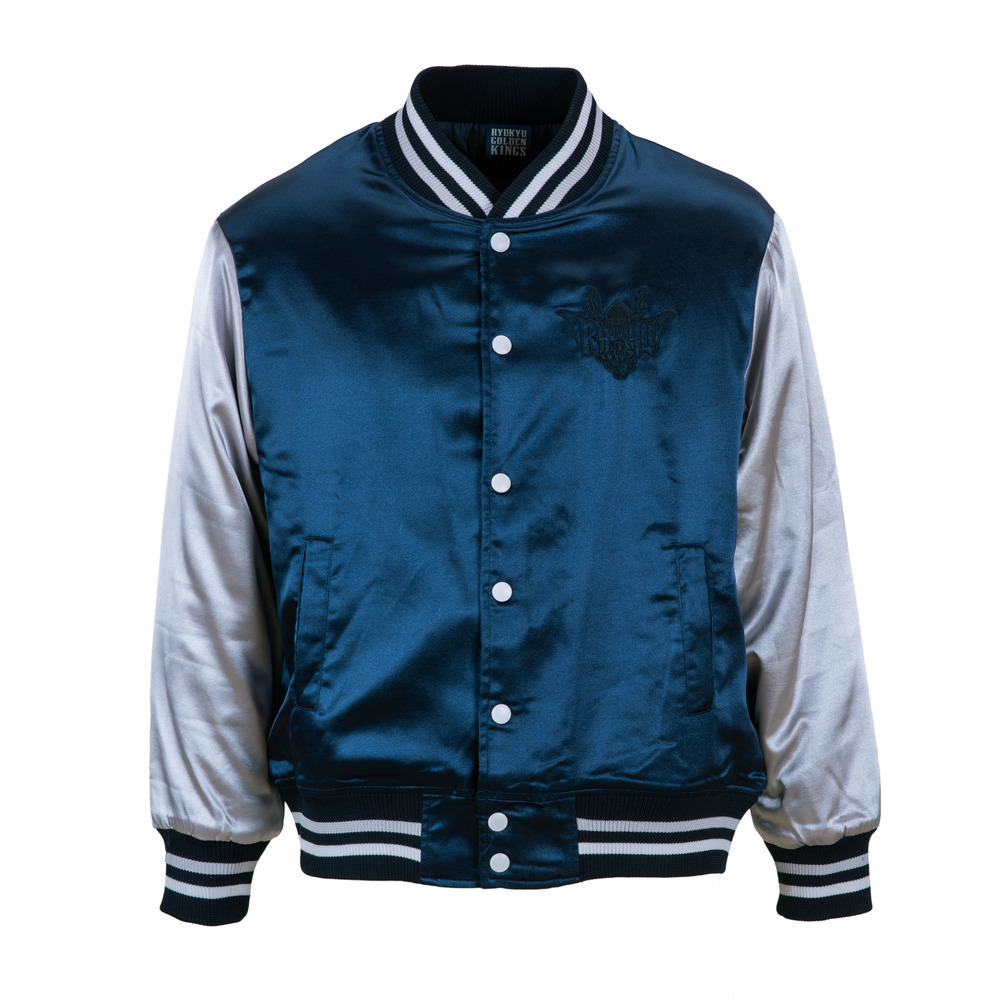 【新商品】KINGS サテンスタジャン [LBU] 詳細画像 ライトブルー 3