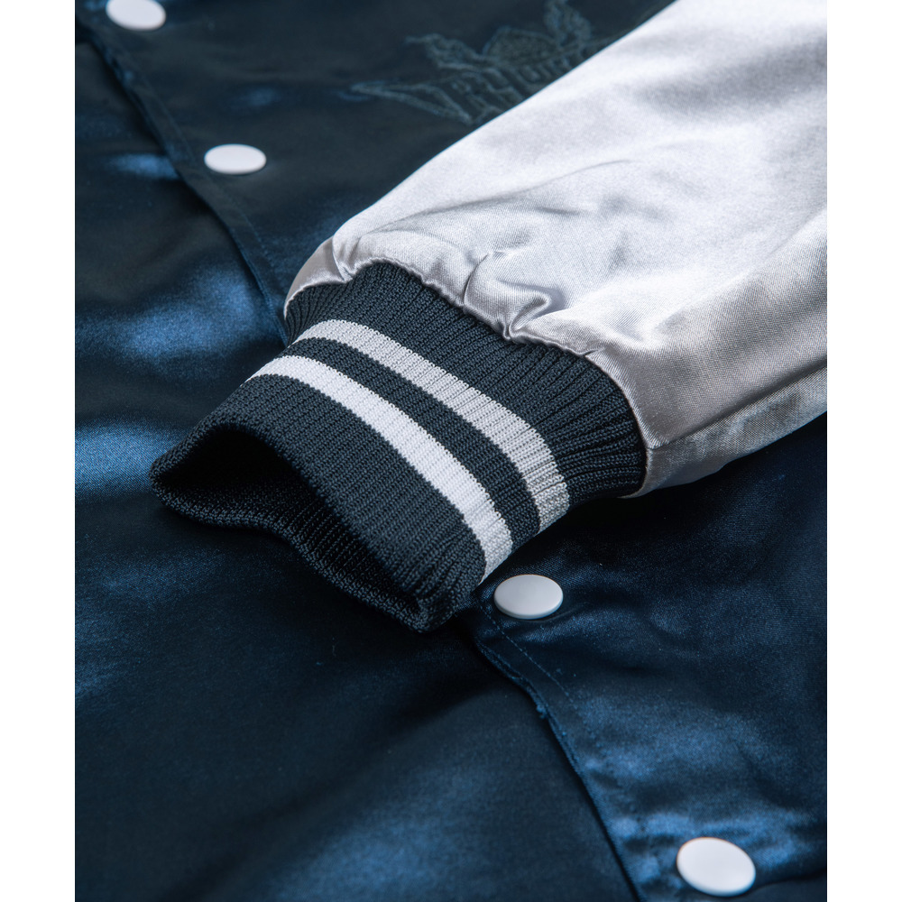 【新商品】KINGS サテンスタジャン [LBU] 詳細画像 ライトブルー 7