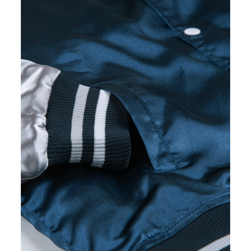 【新商品】KINGS サテンスタジャン [LBU] 詳細画像 ライトブルー 8