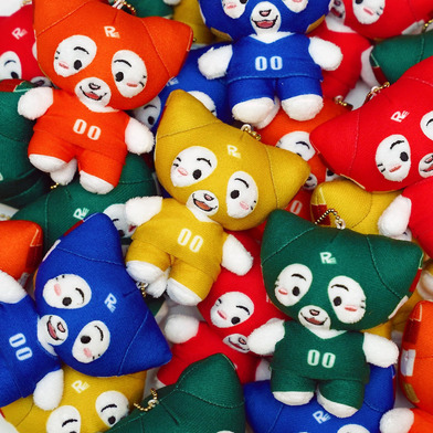 れぶにゃんずぬいぐるみキーホルダー　25ｰ26Ver.