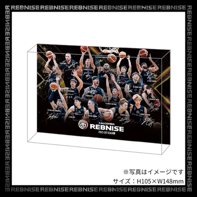 【シーズンエンド記念品】全選手集合_アクリルブロック