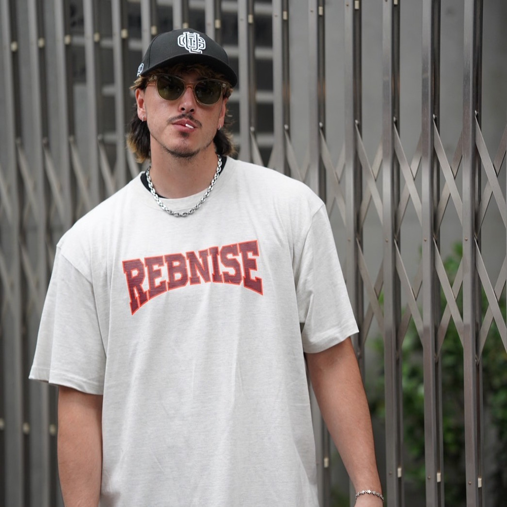 アーチロゴTシャツ 詳細画像 アッシュ×ワイン 2