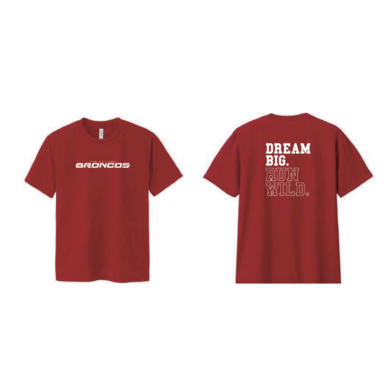 スローガンTシャツ(レッド)