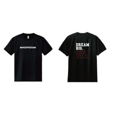 スローガンTシャツ(ブラック)