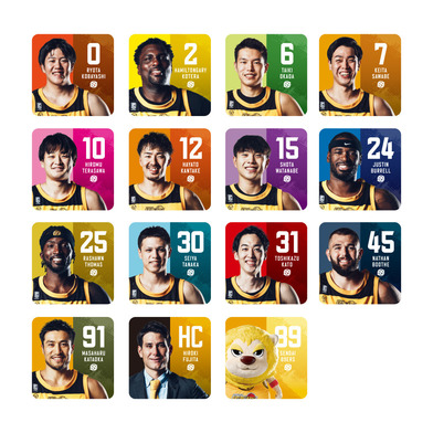 MyPLAYERミニタオル 2022-23 Ver.1