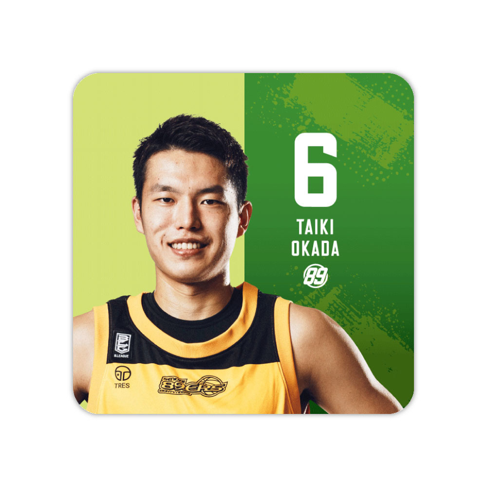 MyPLAYERミニタオル 2022-23 Ver.1 詳細画像 #6 岡田泰希選手 1