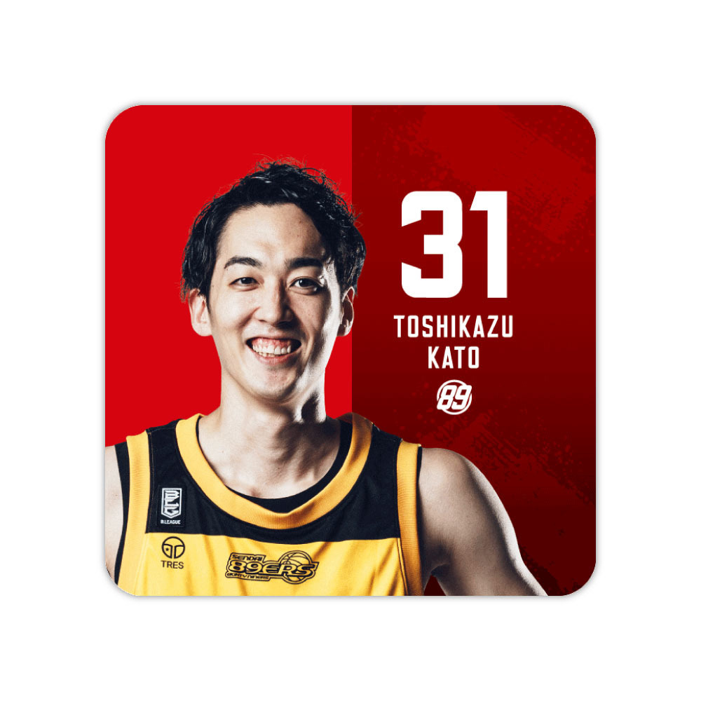 MyPLAYERミニタオル 2022-23 Ver.1 詳細画像 #31 加藤 寿一選手 1