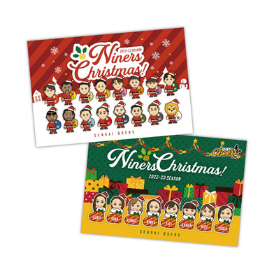 NINERS CHRISTMAS ポストカードセット 2022-23
