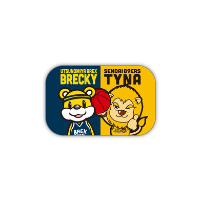 ブレッキー&ティナコラボ缶バッジ