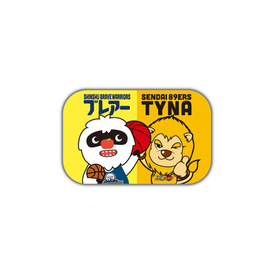 ブレアー＆ティナコラボ缶バッジ