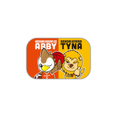 アビィ＆ティナコラボ缶バッジ