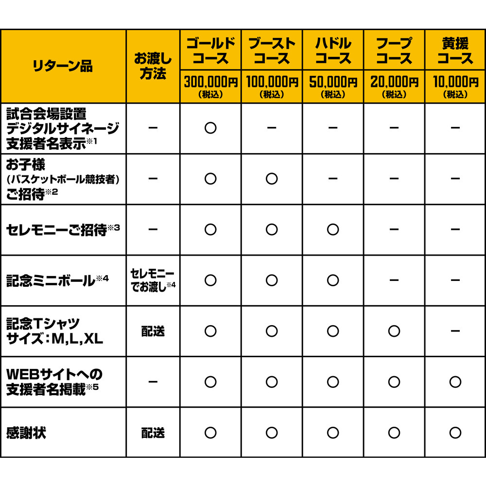 バスケットボールゴールプロジェクト　クラウドファンディング　ハドルコース 詳細画像 2